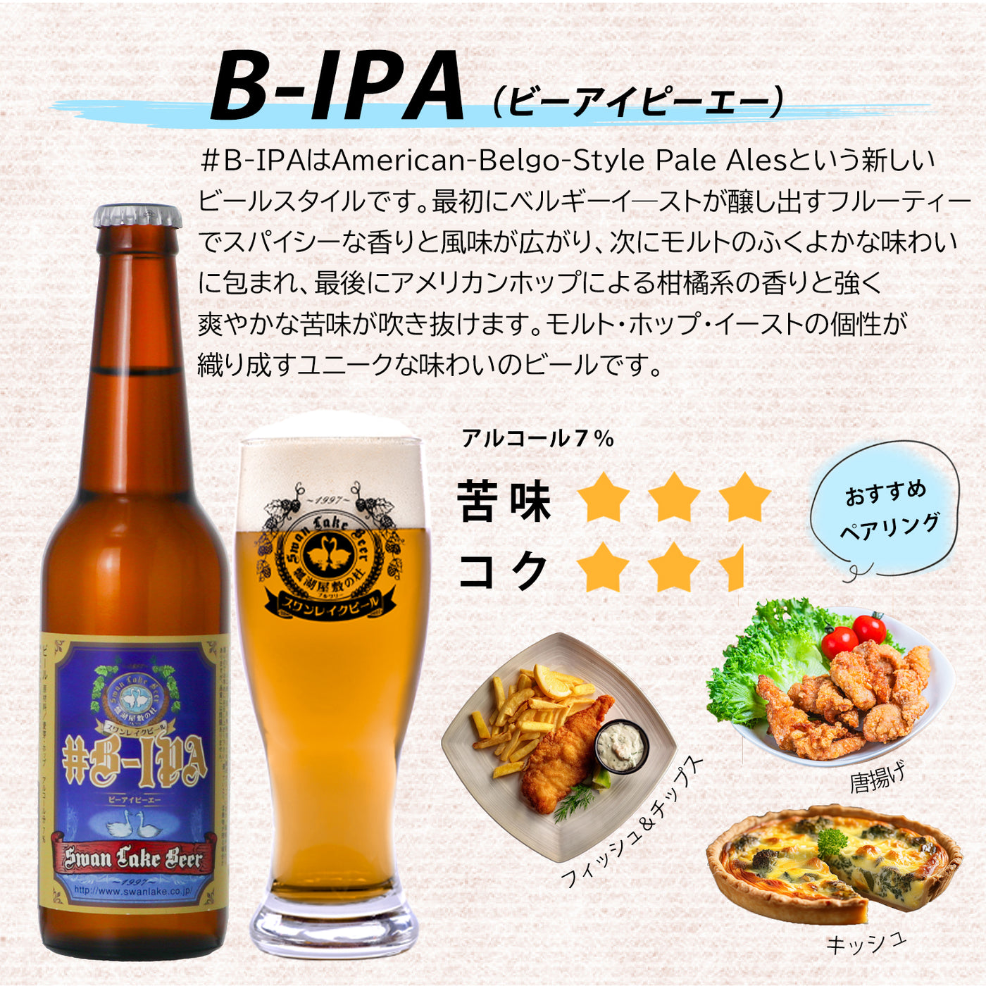 ビーアイピーエー | スワンレイクビール