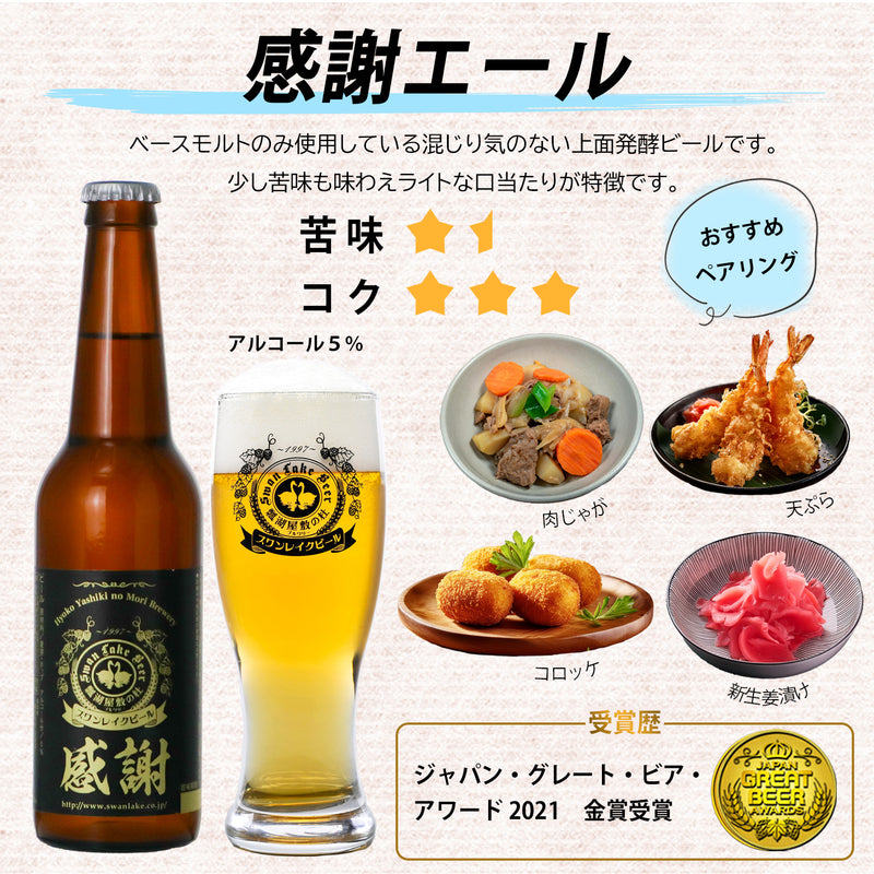 【当店人気セット！金賞ビールを堪能できる!!】お楽しみ飲み比べ6本セット