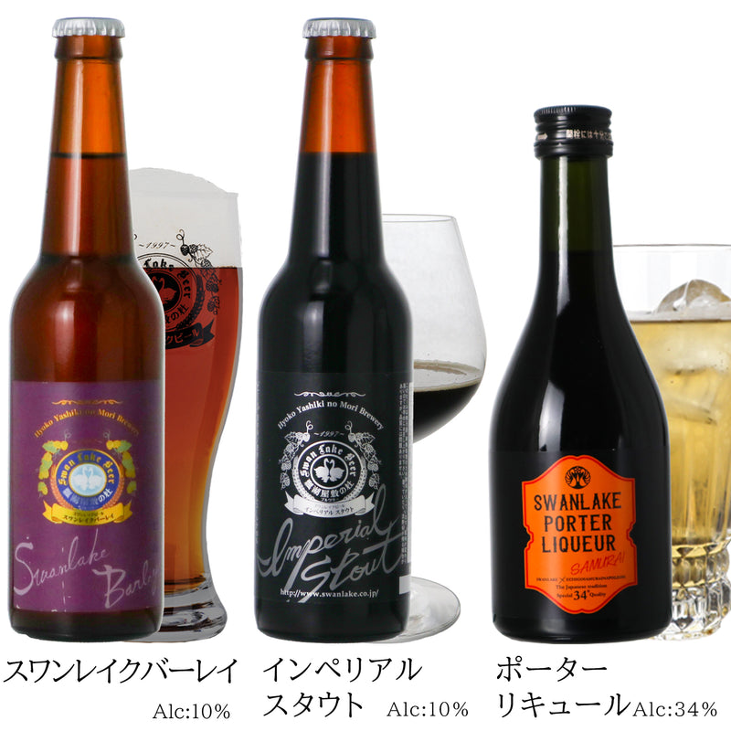 クラフトビールファンをうならせる スワンレイクビールの福袋 めったに出回らない長期熟成ビールも入ります！！ 福袋 2025年 松 ビール クラフトビール