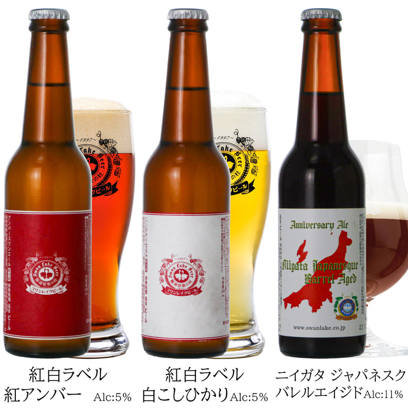 クラフトビールファンをうならせる スワンレイクビールの福袋 めったに出回らない長期熟成ビールも入ります！！ 福袋 2025年 プレミアム セット